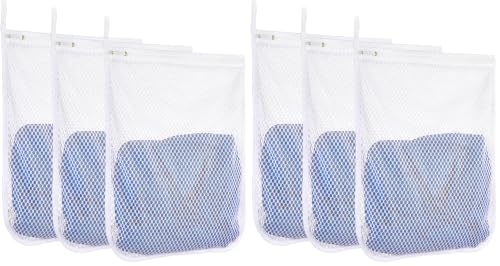 3 pcs Durable Honeycomb Mesh Laundry Bags for Delicates 12" x 15" (3 Medium) (Pack of 2) - size: 3 Medium (Pack of 2)