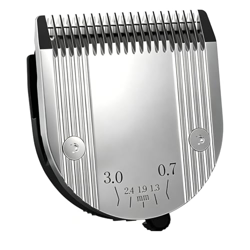 5 in 1 Blades Adjustable Dog Grooming Replacement Blades, Silver | Compatible with Wahl Animal Clipper Arco, Bravura, Chromado, Creativa, Figura, and Motion Pet, Dog, and Horse - color: Silver-1Pack