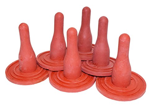 Lixit Animal Care Farm Baby Bottle Nipple Replacement (6 Pack), 1 Quart - size: 1 Count (Pack of 6)