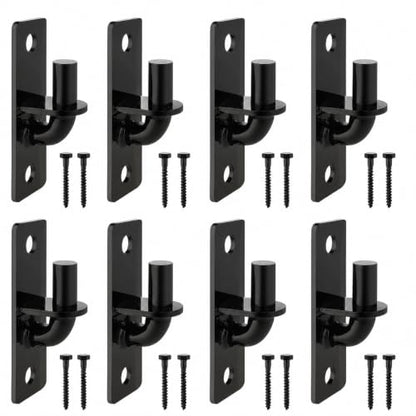 Gate Hinges Wall Mount with 5/8" Pin, 8 Pack Farm & Chain Link Gate Hinges - size: 8 Pack