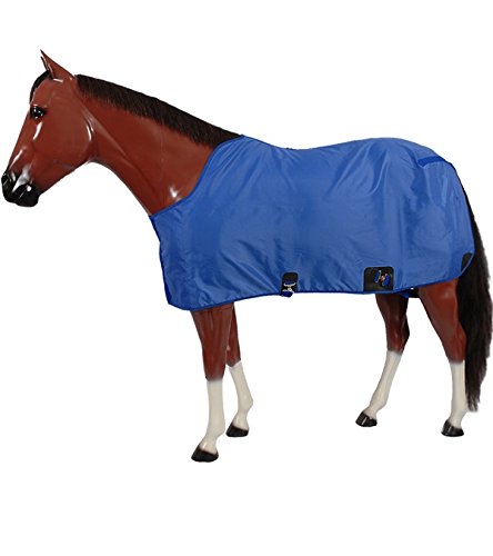 Jack's 1633-RY-80 80 in. Closed Front Nylon Stable Sheet - Royal
