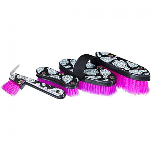 Tough 1 4 Piece Printed Brush Pkg Sugar Skull - color: Sugar Skull