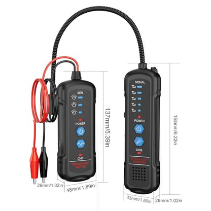 Advanced Circuit Tracer Underground Wire Break Locator Wire Tracer Electrical in Wall Underground Short Open Detection, Cable and Network Tester High nan