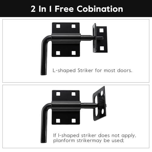 HOME MASTER HARDWARE Heavy Duty Slide Bolt Gate Latch, 1 Pack Door Latch