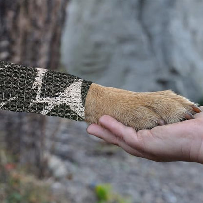 6 Rolls Self-Adhesive Bandage Wrap Grip Tape Wrap Cover Tattoo Cohesive Elastic Bandage for Dog Cat Horse Animals Wounds Wrist Healing Sprains & Swelling