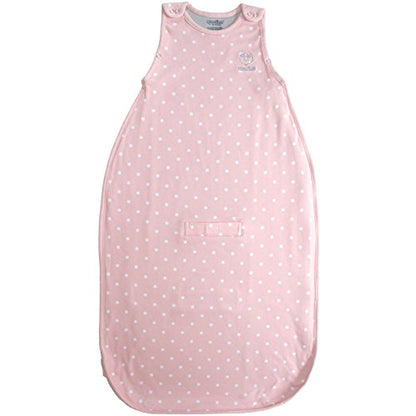 Woolino Merino Wool & Organic Cotton Baby Sleep Sack 2-24 Months – Ultimate 4-Season Baby Sleeping Bag, Universal Size Wearable Blanket, 2-Way Zipper & Adjustable Fit, Year-Round Use - Rose - color: Rose