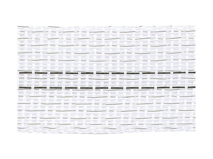 Gallagher 1.5" x 656' White Poly Tape | High Visibility Electric Fence Polytape for Horses, Livestock, Gardens, and Electric Perimeter Fencing