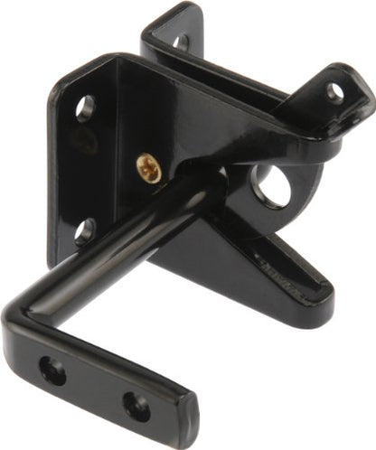 Hardware Essentials Gate Latch, Out-Swinging, 1 Count, Black