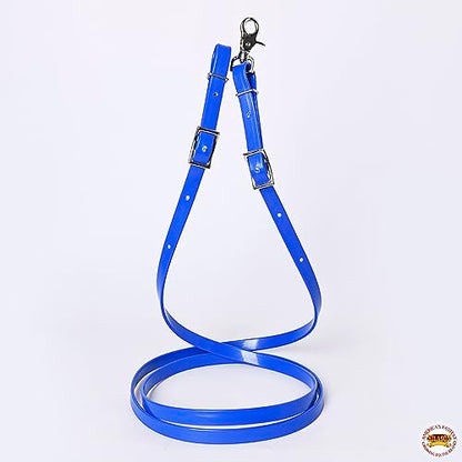 HILASON Western Horse Biothane Leather Rein, Full Size - color: Royal Blue