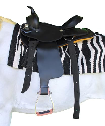 Western 5" Wide Engraved Angled Aluminum Slanted Saddle Stirrups 51253