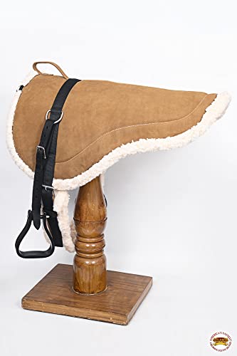 HILASON Bareback Pad Western Saddle Pad with Breast Collar - Shock Absorbing
