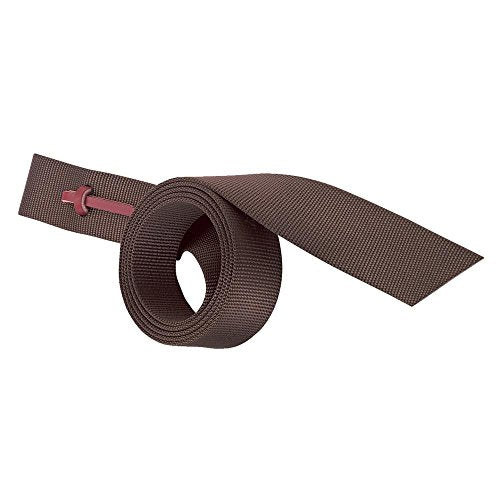 Weaver Leather Nylon Latigo with Holes - color: Brown, size: 1 3/4 x 60-Inch
