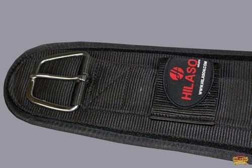 HILASON Western Horse Nylon Roper Saddle Cinch Girth Black Stainless Steel Buckle - size: 30 Inch