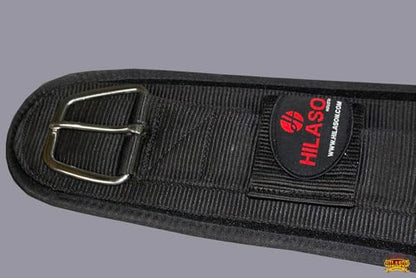 HILASON Western Horse Nylon Roper Saddle Cinch Girth Black Stainless Steel Buckle - size: 34 Inch