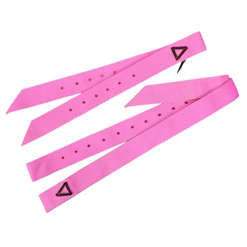 HILASON Nylon Cinch Tie Strap Off Billet Set, 36 Inch - color: Pink