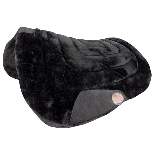 HILASON Western Endurance All Purpose Horse Fleece Saddle Pad - color: Black