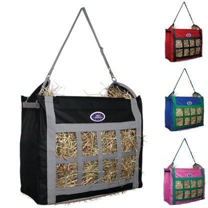 Derby Originals Top Load Hay Bag with Super Tough Bottom and 6 Month Warranty (Black/Grey) - color: Black/Grey