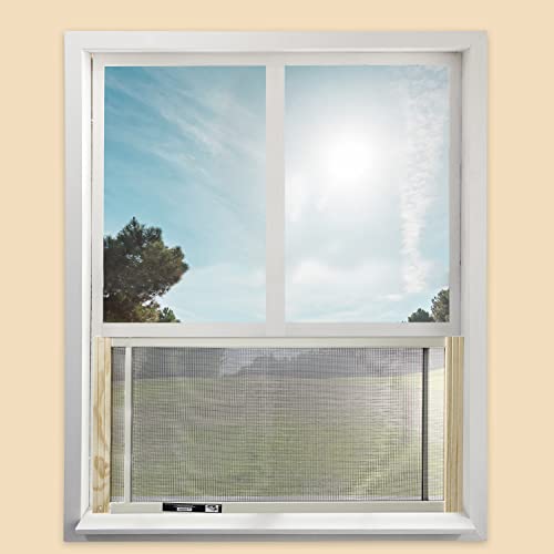 Frost King AWS1037SP WB Marvin Adjustable Window Screen, Natural - style: 10" High x Fits 21 -37" Wide