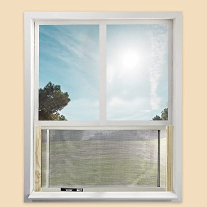Frost King AWS1037SP WB Marvin Adjustable Window Screen, Natural - style: 10" High x Fits 21 -37" Wide