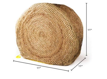 Round Bale Hay Net Slow Feed - Durable Round Bale Feeder for Horses - American Made UV Resistant Nylon Net - Fits Round Bales 4x6-6x6 or Square Bales 3x3x8-4x4x8 with 1.75" Holes - size: 1 Pack