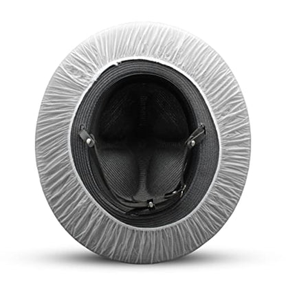 Phillips Brush Reusable Rain Cap Protective Hat Cover & Carrying Bag - color: Clear, size: X-Large