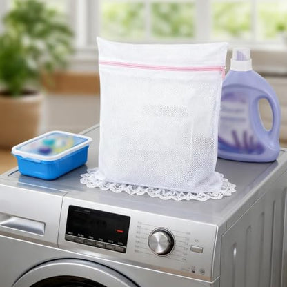 Mesh Laundry Bags for Delicates with Zipper, Travel Storage Organize Bag | Mesh Laundry Bags for Delicates with Zipper, Travel Storage Organize for Laundry, Blouse, Bra, Stocking, Lingerie