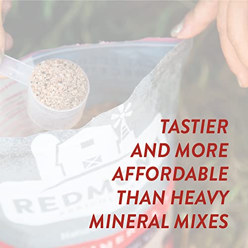 Redmond Goat Mineral Supplement - A Premium sea Salt with Essential Trace Minerals and Vitamins (5 LB) - size: 5 Pound (Pack of 1)