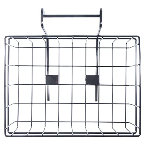 EASY-UP 5 Tier Interchangeable Saddle Rack System for Horse Enthusiasts | Strong Steel Construction | Black Powder Coated | Ideal for Western & English Saddles | Customizable & Portable Design - style: Wire Basket
