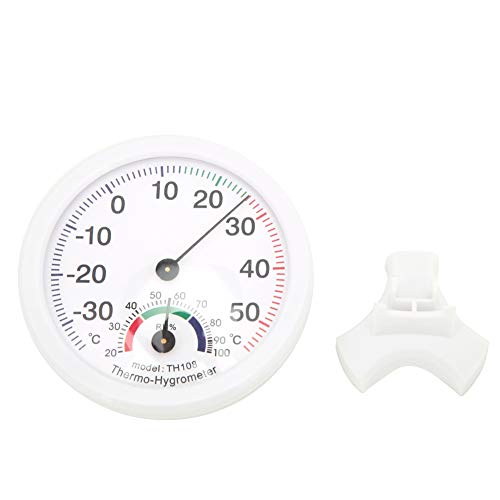 Digital Thermometer Hygrometer for Indoor Household Temperature and Humidity Monitor with LCD Display