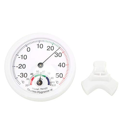 Digital Thermometer Hygrometer for Indoor Household Temperature and Humidity Monitor with LCD Display