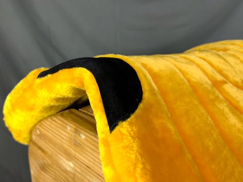 HILASON Western Endurance All Purpose Horse Fleece Saddle Pad - color: Yellow