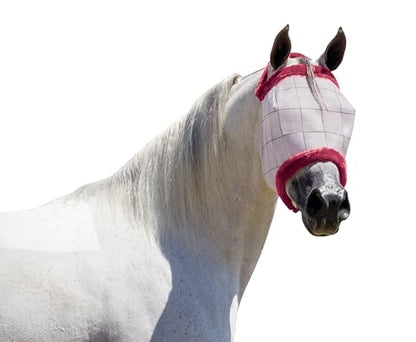 Farnam SuperMask II Horse Fly Mask Without Ears, Small Horse/Arabian Size - size: Small Horse/Arabian