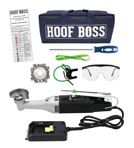 Hoof Boss Cow Hoof Trimmers, Basic Mobile Set, 20V Battery Not Included