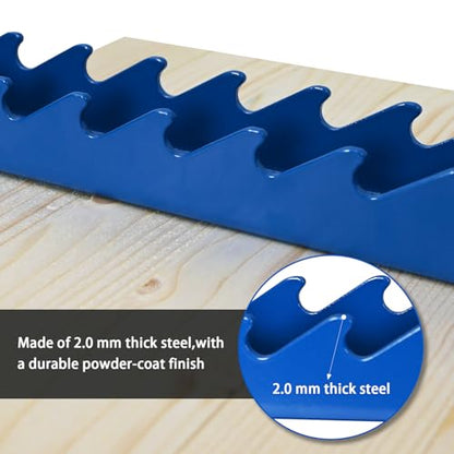 2-Pack 19" Panel Clamps for Woodworking fits 2" to 17" Wide Woodworking | 4-Way Pressure Steel Parallel Clamp For Board Cabinet,Tabletops, Woodwork,with Clamp Rails And Fixable Feet，Keeps Boards Flat