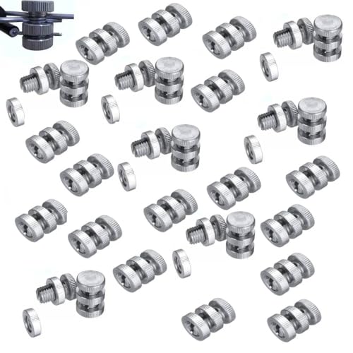 30 Pieces Aluminium Alloy Split Bolt Joint Clamp Electric Fence Wire Connector for 12-17 Gauge Multiple Electric Fence