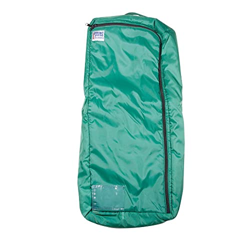 Dura-Tech Padded Halter for Horses and Bridle Bag | Color Green | Protects Halter and Bridles | Easy Access Heavy-Duty Zipper | Secure Strap Design | Water-Repellent and Durable | Ideal for Awards - color: Green