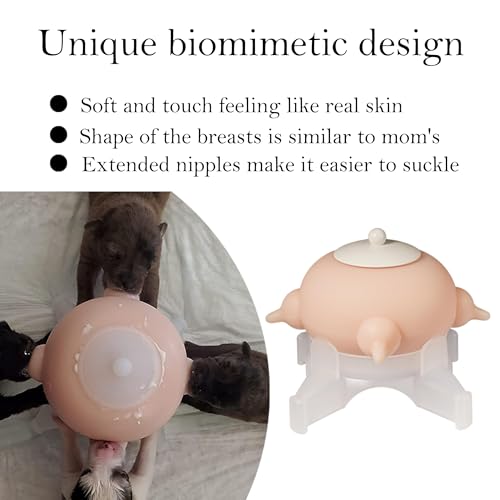 Doggiema Puppy Milk Feeder Nipple Puppy Bottle Puppy's Feeder - size: L size(Small/Medium Puppy)