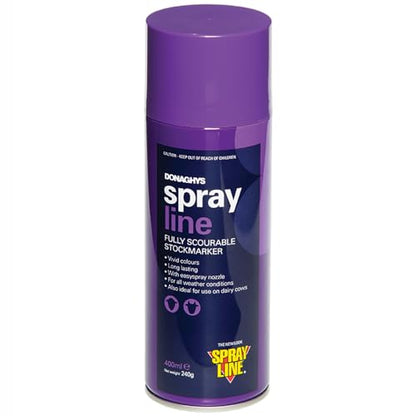 Sprayline Marking Paint for Sheep & Livestock (400mL - Purple) - style: 400mL - Purple