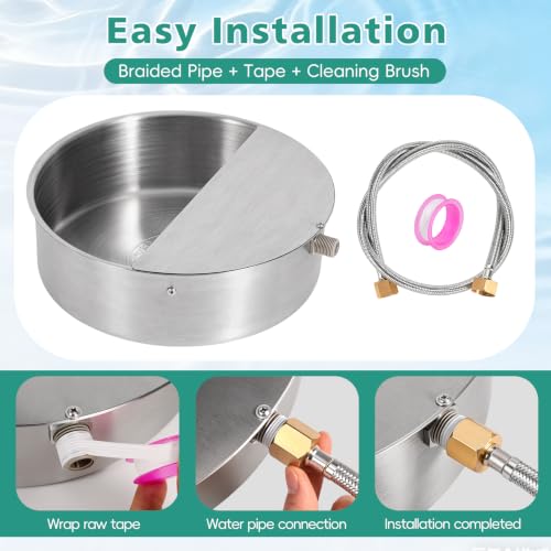 Automatic Dog Water Bowl with Float Valve