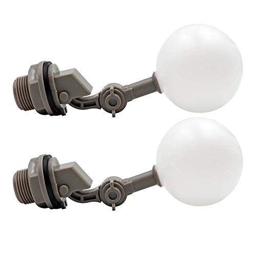 3/4 Float Valve for Pond, Float Ball Valve, 2 Pack - size: 3/4 Inch