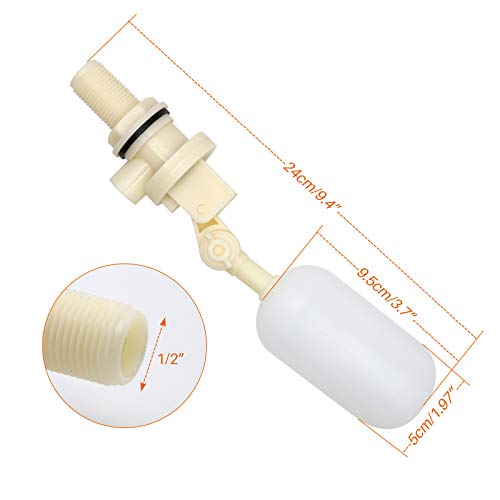 1/2 Inch Float Valve Kit Adjustable Arm Auto Water Level Control
