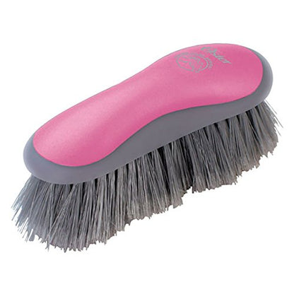 Oster Equine Care Series Horse Grooming Brush, Stiff Bristle, Pink (0-34264-41960-5) - color: Pink, size: unisex