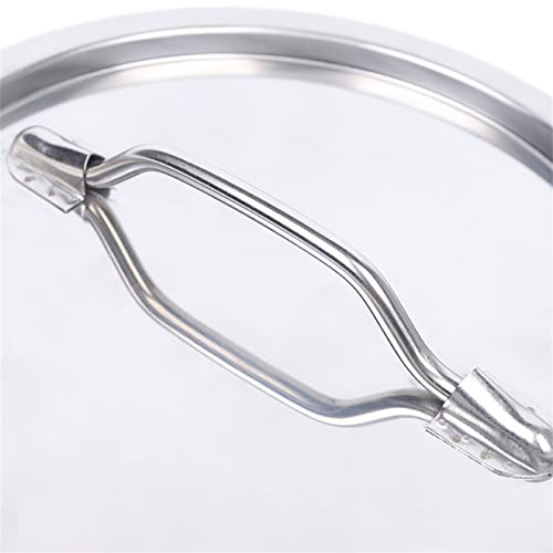 DYRABREST Universal Lid Stainless Steel Durable Universal Milk Bucket Lid Fits 12-60L Milk Bucket
