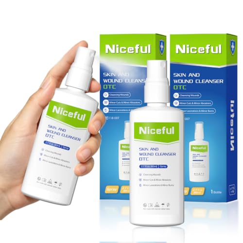 First Aid Antiseptic Spray Sting-Free Wound Cleanser 2.7fl oz(Pack of 2) - size: 2.7 Fl Oz(Pack of 2)