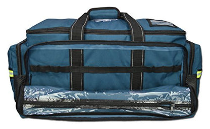 Lightning X Products X-Tuff Oxygen and Airway Trauma Bag - Navy Blue - color: Navy Blue