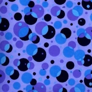 for Horses Small Bubbles Print Zipper Stretch Hood