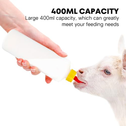 DECHOUS Goat Feeding Bottles, 5 Pack 13.5 oz Milk Feeders