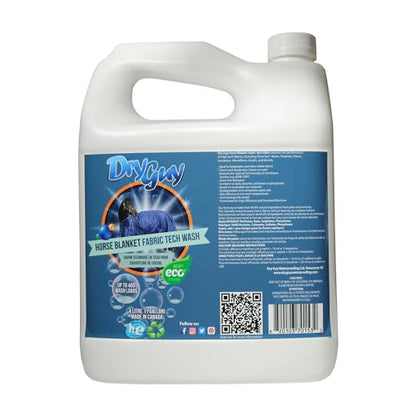 Horse Blanket Fabric Tech Wash – Eco‑Friendly, Highly Concentrated Deep Clean for Turnouts, Stable Sheets & Rugs, Restores Performance