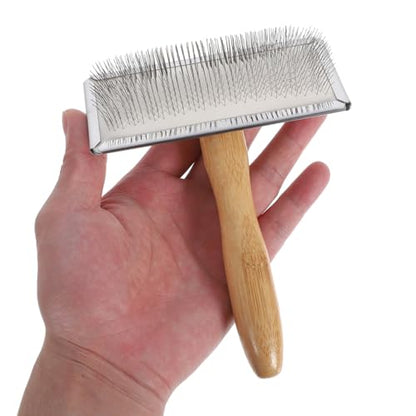 Mobestech Wool Carder Hand Carders for Wool and Carding Brush for Needle Felting Craft Projects and Beginner Felting Brush Use 6.02 X 4.64 X 1.10 in