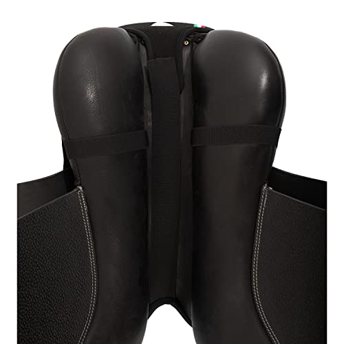 ACAVALLO Seat Saver Jump Gel Out 10mm Gel Thickness - color: Black, size: Large